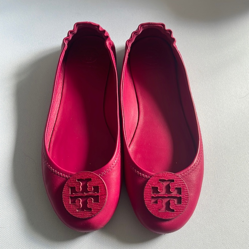 Tory Burch Minnie Travel Ballet Flat, Leather